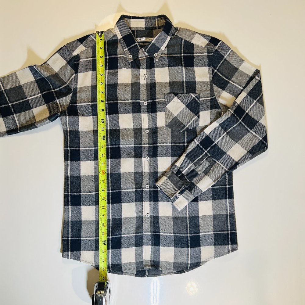 Korean Button up, Men casual shirt (Flannel)